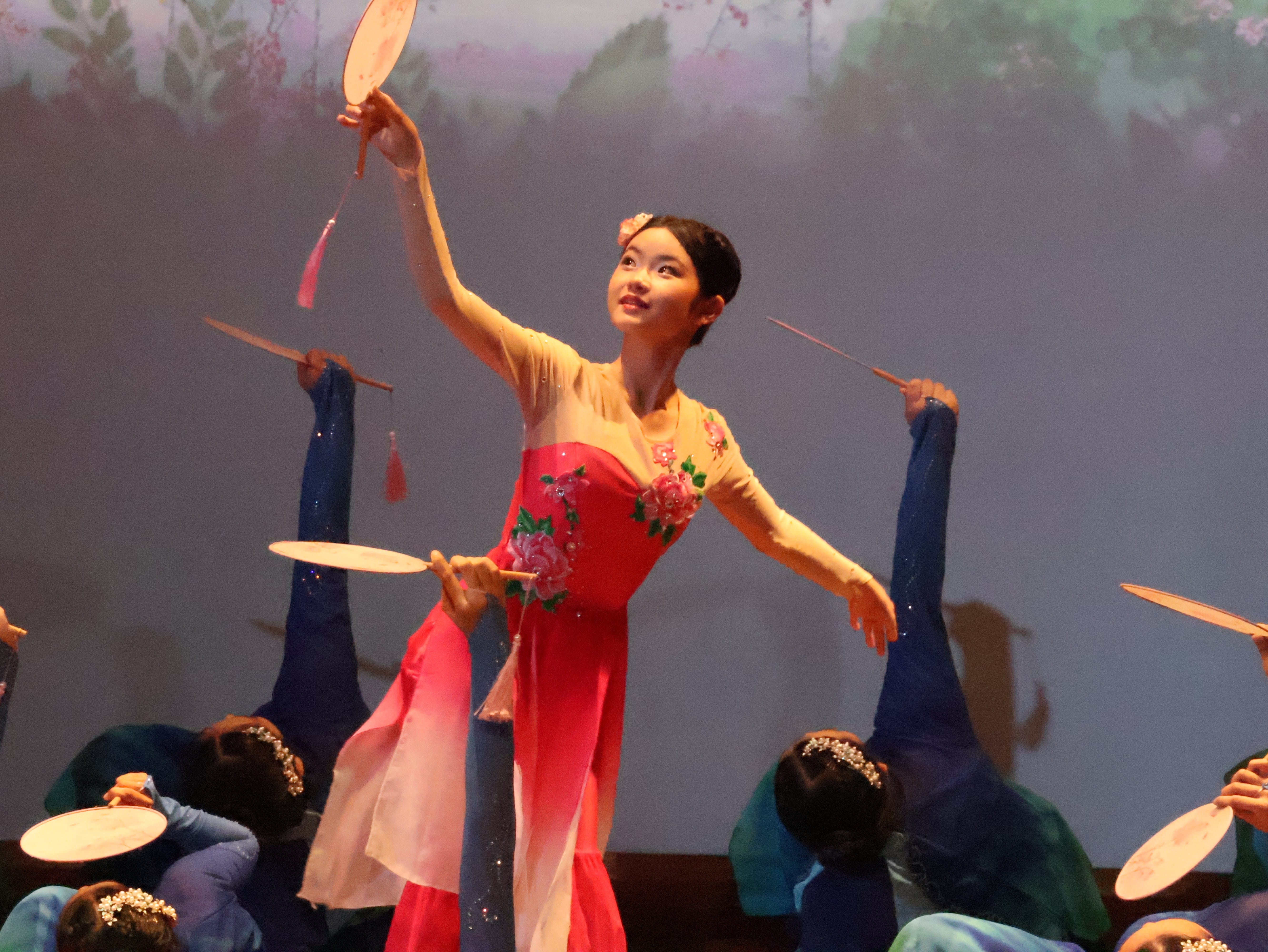 Chinese Dancer at Combined VPA concert
